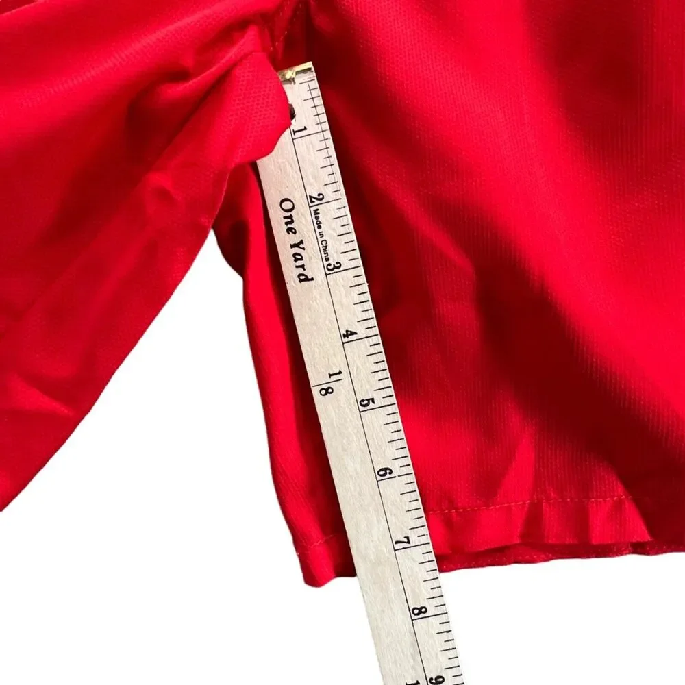 Speedo Swim Trunks Mens S Red‎ Aquagon Volley Board Shorts Beach Surf Travel NEW